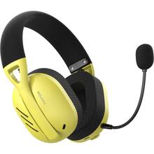 Навушники для пк Гарнітура HATOR Hyperpunk 2 Wireless Tri-mode Black/Yellow (HTA-857)