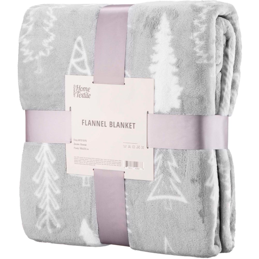 Плед ARDESTO Flannel 160х200 см елки (ART0110PB)