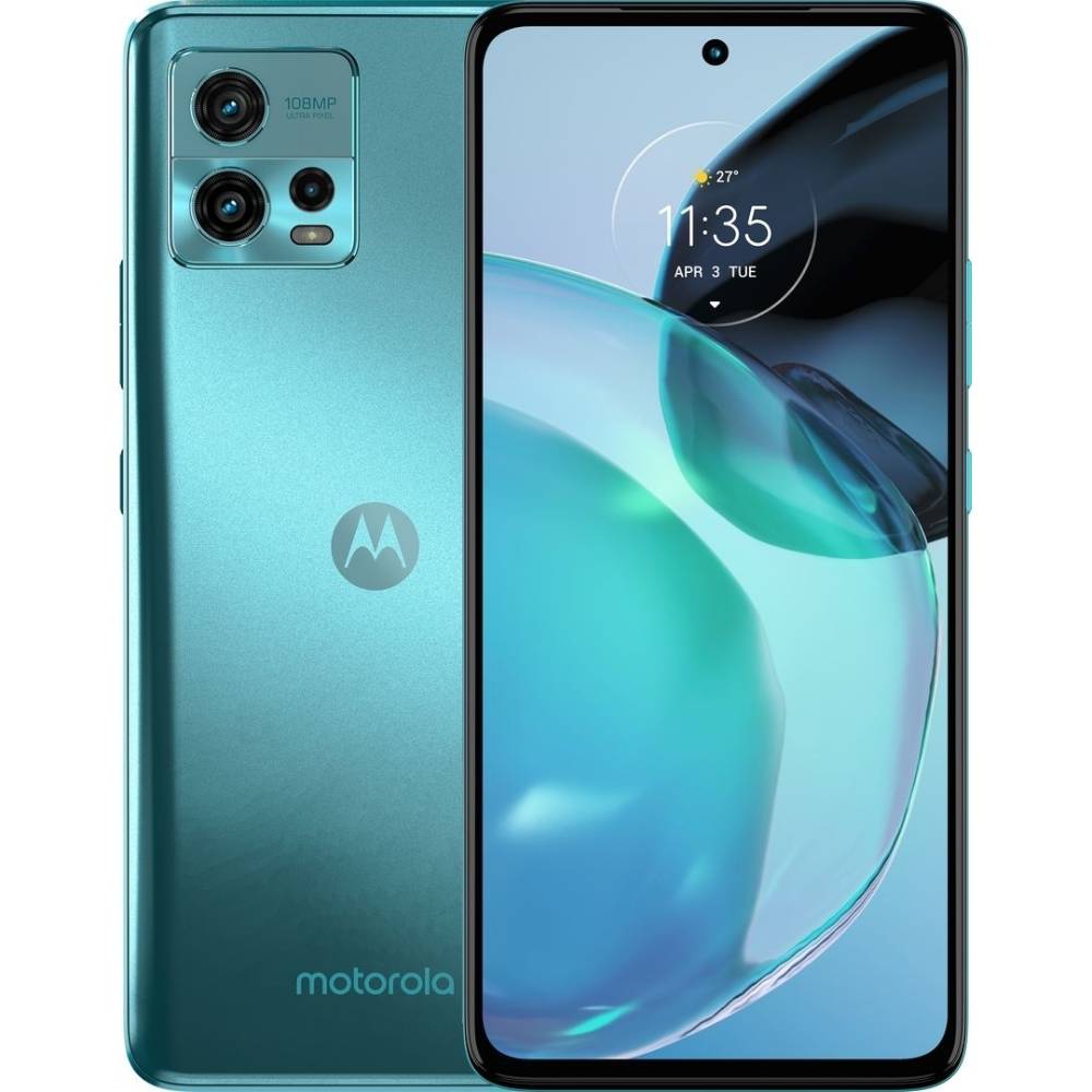 Смартфон MOTOROLA G72 8/256GB Dual Sim Polar Blue (PAVG0019RS)