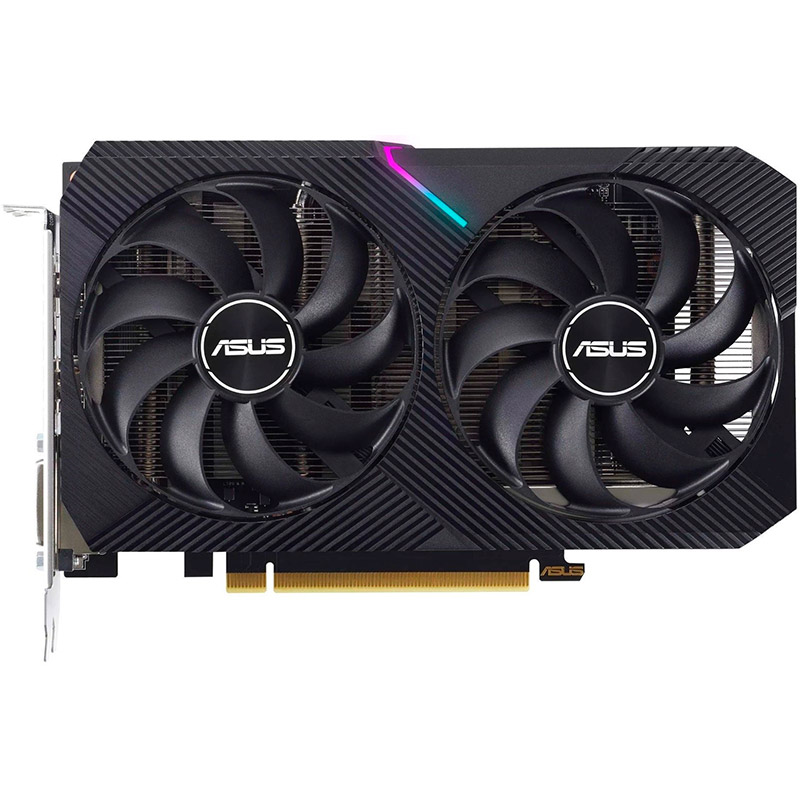 Видеокарта ASUS GeForce RTX 3050 8Gb 128Bit 1852/14000MHz DUAL OC V2 (90YV0GH6-M0NA00)