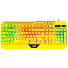 Клавиатура 2E GAMING KG315 RGB USB Yellow Ukr (2E-KG315UYW)