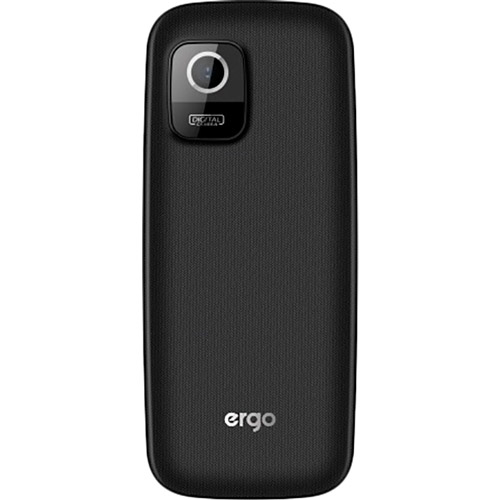 Мобильный телефон ERGO B184 Dual Sim Black Диагональ дисплея 1.77