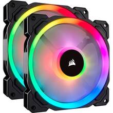 Набор кулеров корпусных CORSAIR LL140 RGB Twin Pack (CO-9050074-WW)