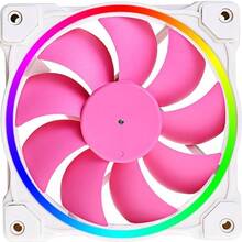 Кулер корпусный ID-COOLING ZF-12025-PINK PWM