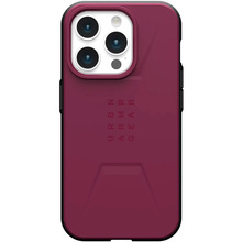 Чохол UAG Civilian Magsafe для Apple iPhone 15 Pro Bordeaux (114275119049)