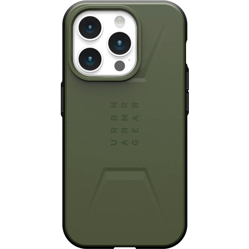 Чехол UAG Civilian Magsafe для Apple iPhone 15 Pro Olive Drab (114275117272)