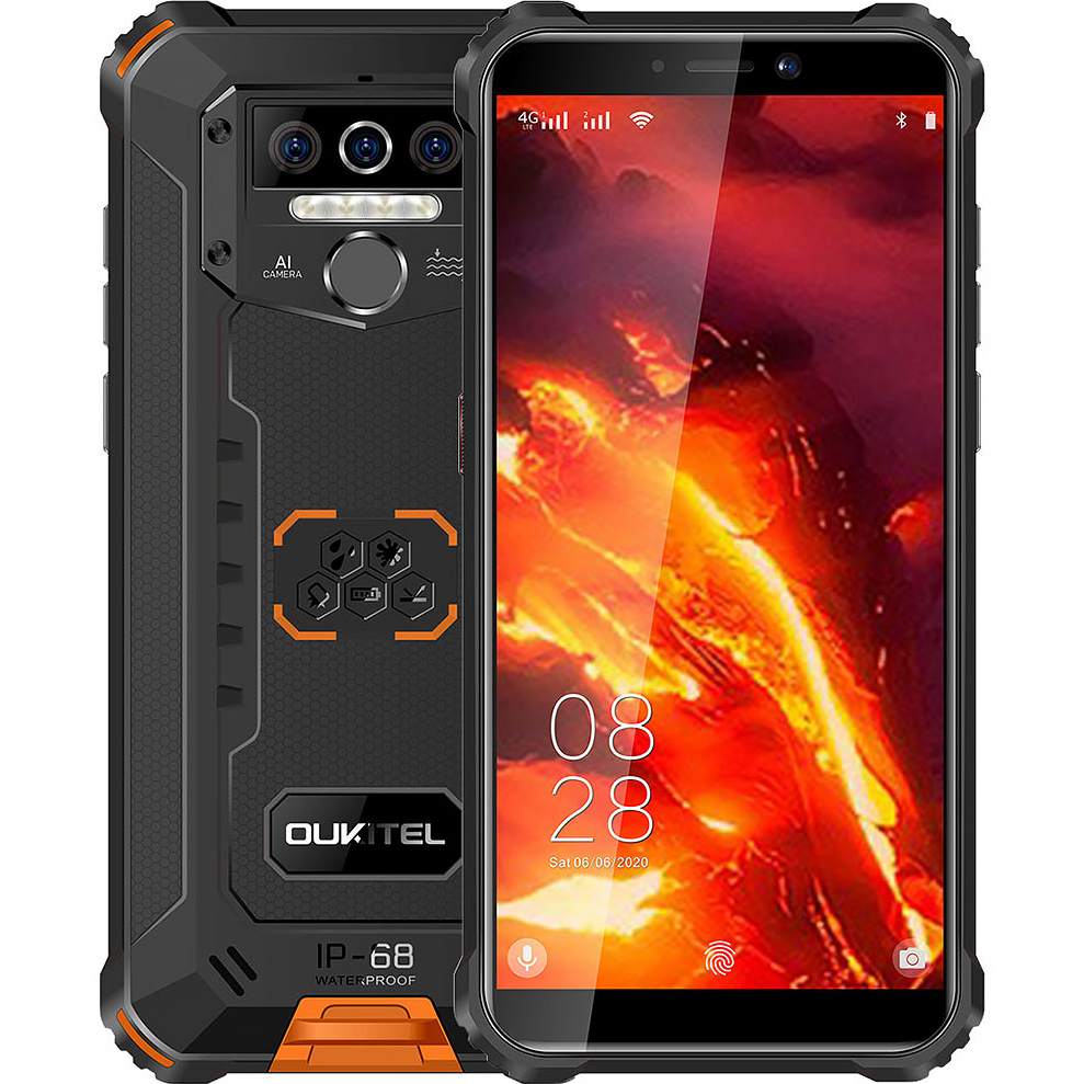 Смартфон OUKITEL WP5 PRO 4/64GB Dual Sim Orange (6972940563966)