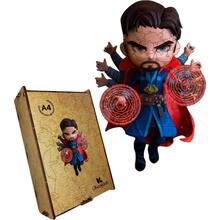 Пазл Ukropchik дерев'яний Супергерой Стрендж size - L (Doctor Strange Superhero A3)