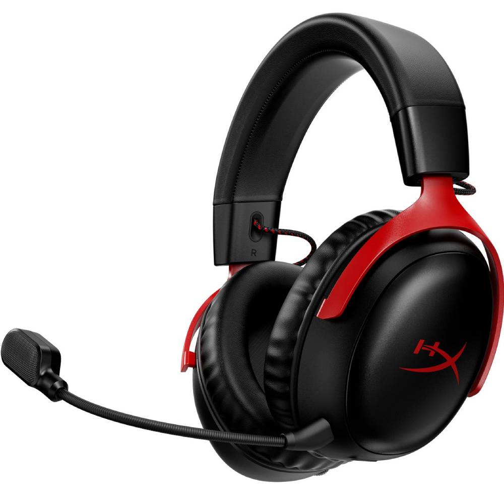 Гарнитура HYPERX Cloud III WL USB-A/USB-C Black/Red (77Z46AA) Гарнитура HYPERX Cloud III WL USB-A/USB-C Black/Red (77Z46AA)
