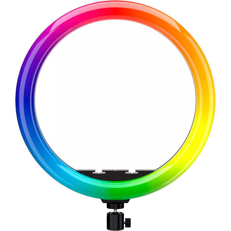 Набір для блогера LOVELY STREAM Live-12T Full Set RGB LED 12" (31879) Додаткові характеристики розмір лампи: 12 дюймів, оснащена 3 тримачами для смартфона, 3 режими світла: холодний, середній, теплий, 19 режимів кольорового світла + 31 режим анімації, 12 режимів яскравості