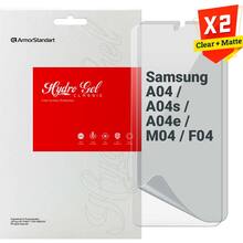 Набор гидрогелевых пленок ArmorStandart Clear + Matte для Samsung Galaxy A04/A04s/A04e/M04/F04 2 шт (ARM66855)