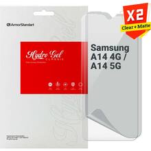 Набор гидрогелевых пленок ArmorStandart Clear + Matte для Samsung Galaxy A14 4G/A14 5G 2 шт (ARM66857)