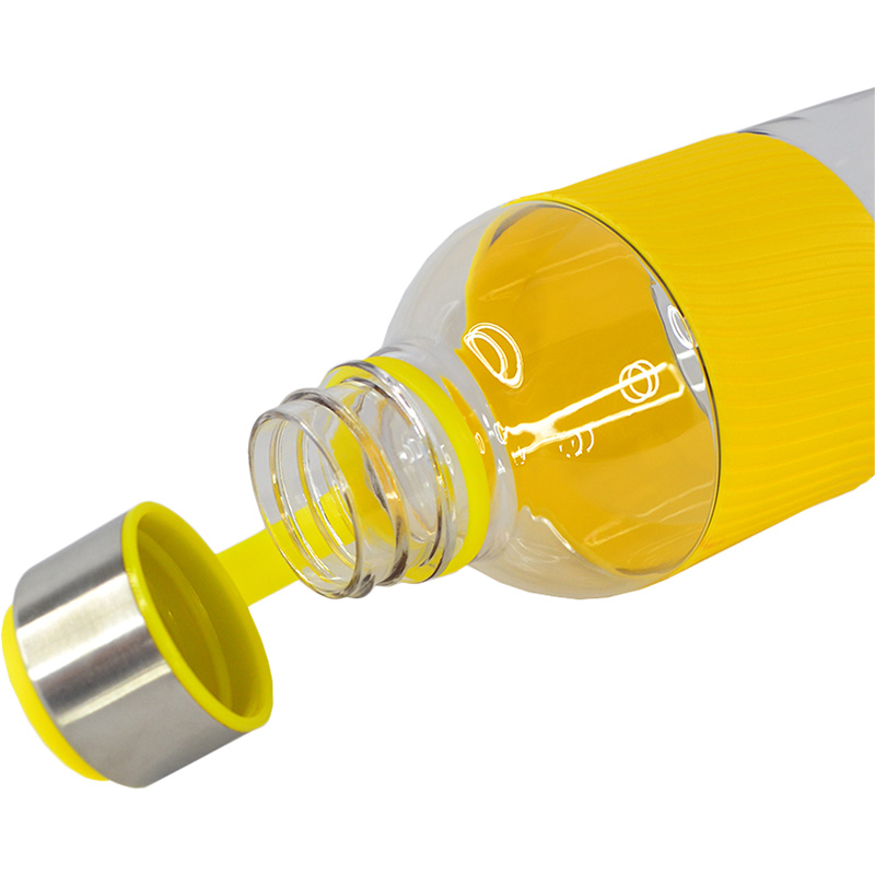Бутылка для воды LINE ART Limpid 850 мл Yellow (20222LA-05) Объем 850