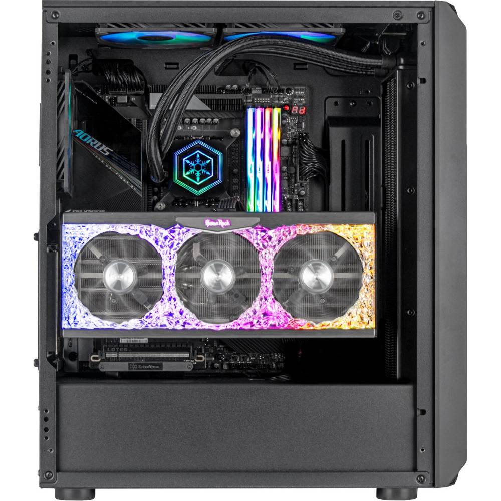 Замовити Корпус SILVERSTONE FARA FA511Z-BG Black (SST-FA511Z-BG)