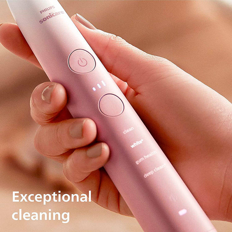 Фото 20 Зубна щітка PHILIPS Sonicare DiamondClean Gradient Pink White (HX9911/84)