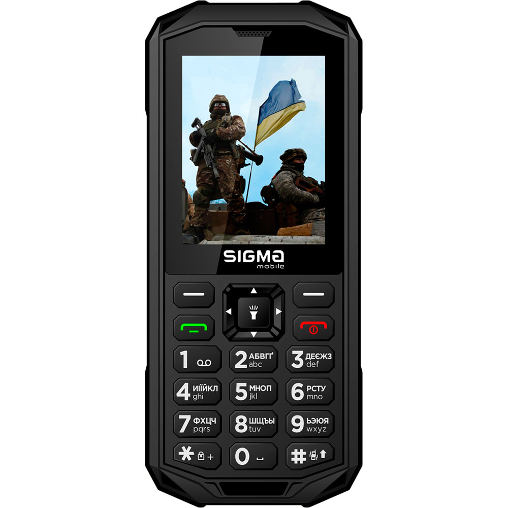 Мобильный телефон SIGMA X-treme PA68 Black (200090153)