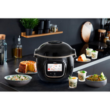 Мультиварка-скороварка TEFAL Cook4me Touch CY912830