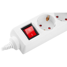 Мережевий фільтр REAL EL RS-Protect M 5 розеток 1.8м 10А White (EL122300025)
