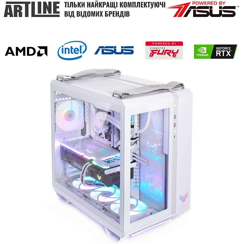 Внешний вид Компьютер ARTLINE Gaming GT502 (GT502v22w)