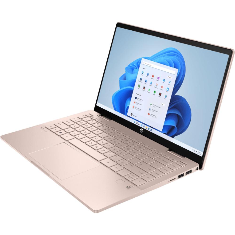 Ноутбук HP Pavilion x360 14-ek1006ua Pale Rose Gold (832S7EA) Диагональ дисплея 14