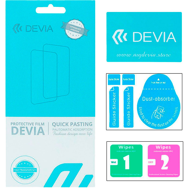 Защитная пленка DEVIA для Realme GT2 Pro (DV-RLM-GT2Pro) Тип пленка
