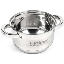 Набір каструль HOLMER 10 пр. (CS-11052-SS)