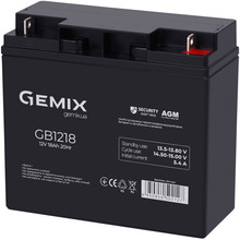 Аккумулятор GEMIX 12V 18 A (GB1218)