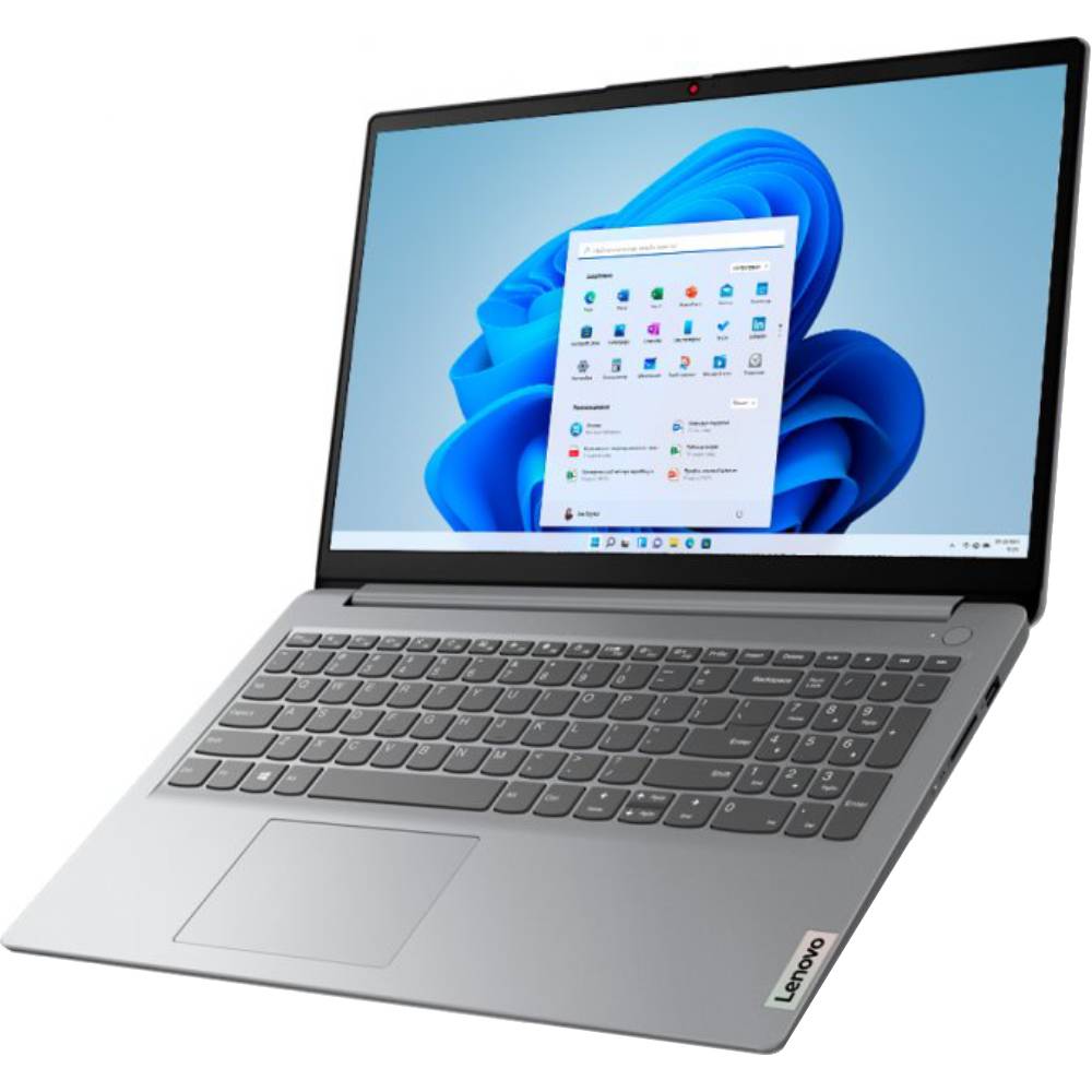 Ноутбук LENOVO IdeaPad 1 15ADA7 Cloud Grey (82R1008NRA) Диагональ дисплея 15.6