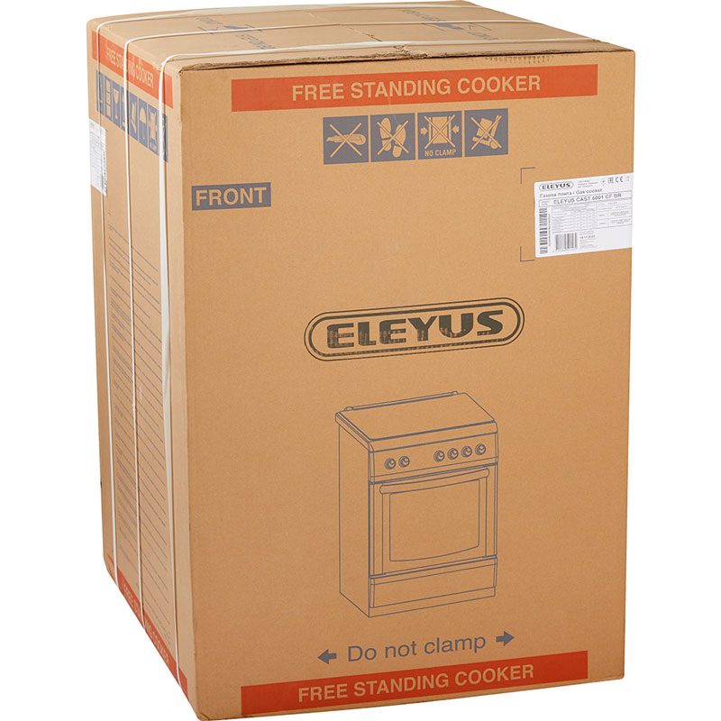 Фото 23 Плита газова ELEYUS CAST 6001 CF BR