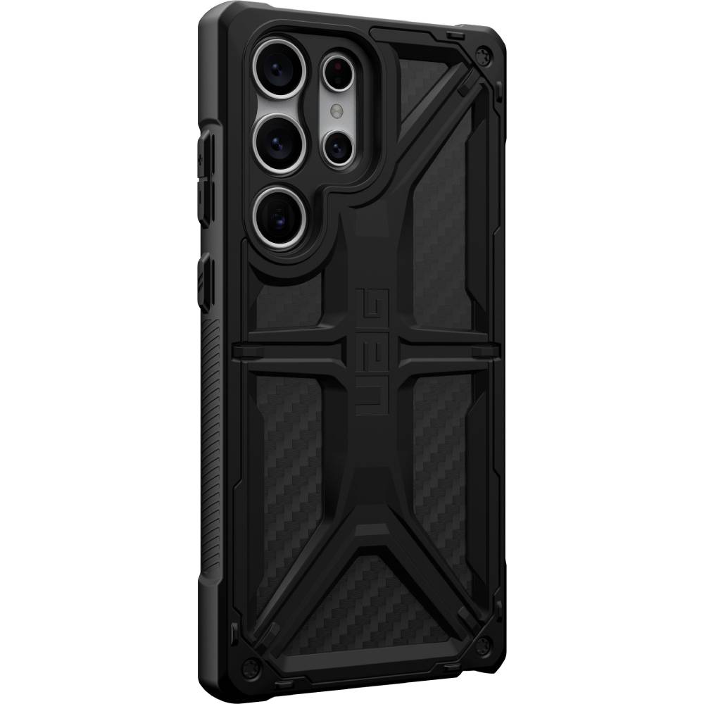 Чохол UAG Monarch для Samsung Galaxy S23 Ultra Carbon Fiber (214135114242) Матеріал полікарбонат