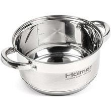 Набір каструль HOLMER 10 пр. (CS-11052-SS)