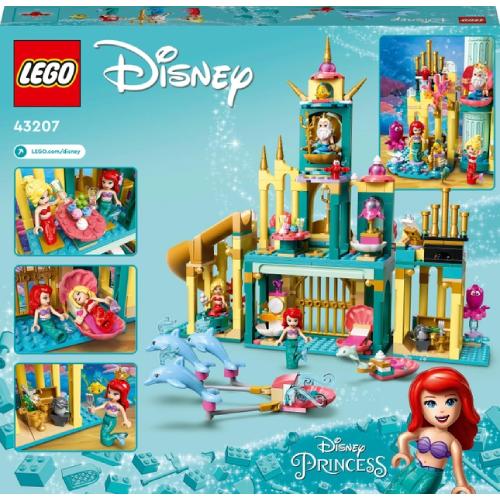 Конструктор LEGO Disney Princess Підводний палац Аріель (43207) Тип класичний