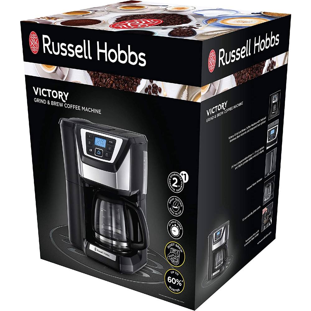 Замовити Кавоварка RUSSELL HOBBS 22000-56 Chester Grind und Brew Digital