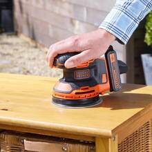 Шлифмашина эксцентриковая BLACK&DECKER BDCROS18 18 В 125 мм