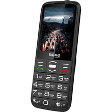 Мобільний телефон SIGMA Comfort 50 Grace Type-C Black