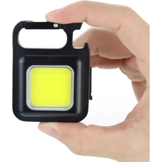 Фонарь-брелок Optima с магнитом Mini COB 500 lum Black (XK-Mini COB) Источник энергии аккумулятор