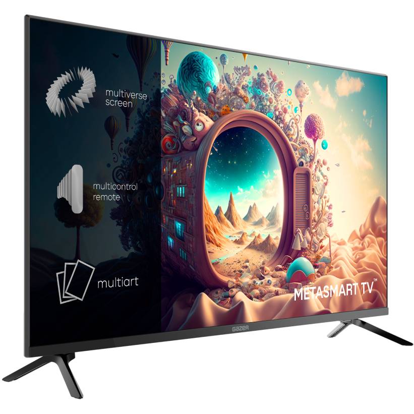 Телевізор GAZER METASMART TV32-HS3B Діагональ 32" (81 см)