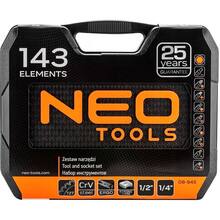 Набор инструмента Neo Tools 143 шт (08-945)