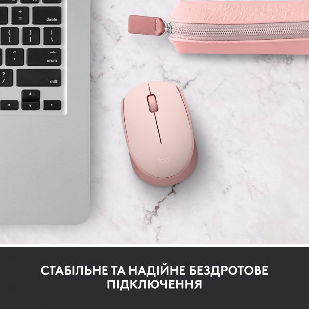 Мышь LOGITECH M171 Wireless Rose (910-006865) Тип подключения беспроводное