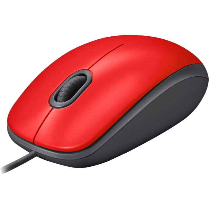 Заказать Мышь LOGITECH M110 Silent USB Red (910-006759)