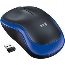 Миша LOGITECH M185 Wireless Mouse BLUE