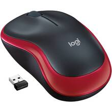 Миша LOGITECH M185 Red (910-002240)