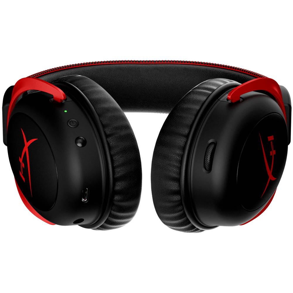 Гарнітура HYPERX Cloud II Wireless (HHSC2X-BA-RD/G) Кріплення дуга (над головою)