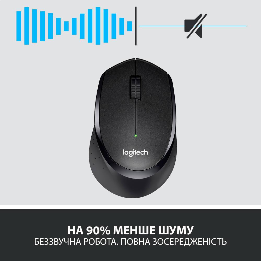 Мышь LOGITECH M330 (910-004909) Тип подключения беспроводное