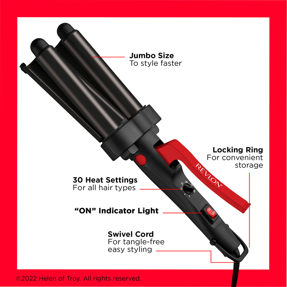 Гофре-праска REVLON Wave Master Jumbo Waver (RVIR3056UKE) Тип гофре-праска