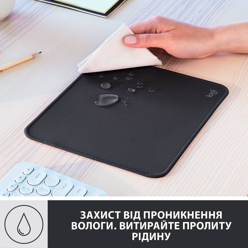 Килимок LOGITECH Studio Series Graphite (956-000049) Товщина 2