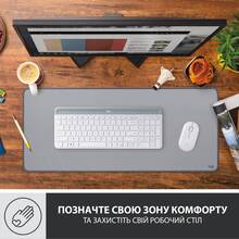 Коврик LOGITECH Desk Mat Studio Series Mid Grey (956-000052)