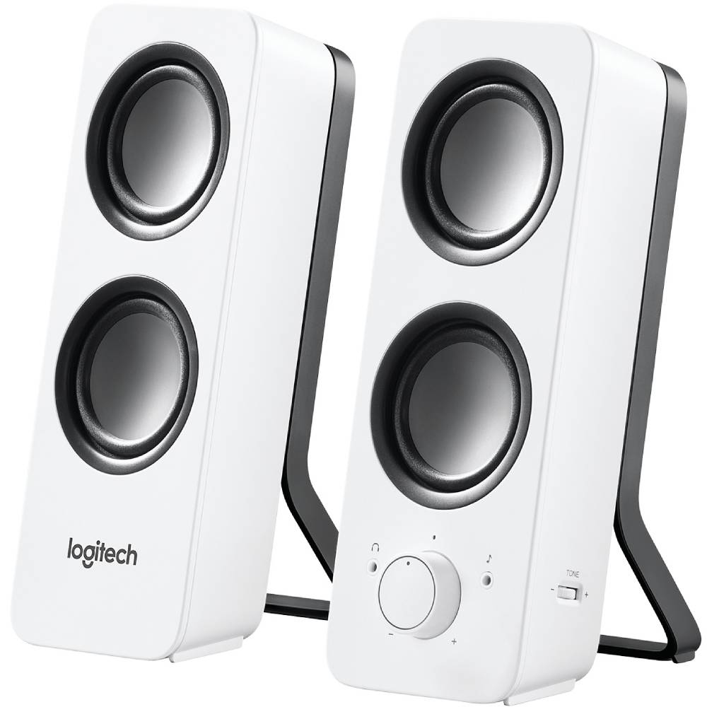 Колонки LOGITECH Multimedia Speakers Z200 white (980-000811) Общая выходная мощность 10