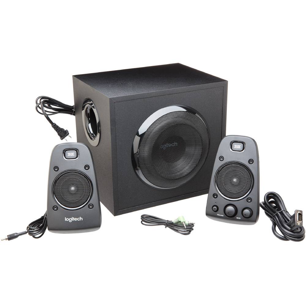 Колонки LOGITECH Speaker System Z623 (980-000403) Управление регулятор громкости