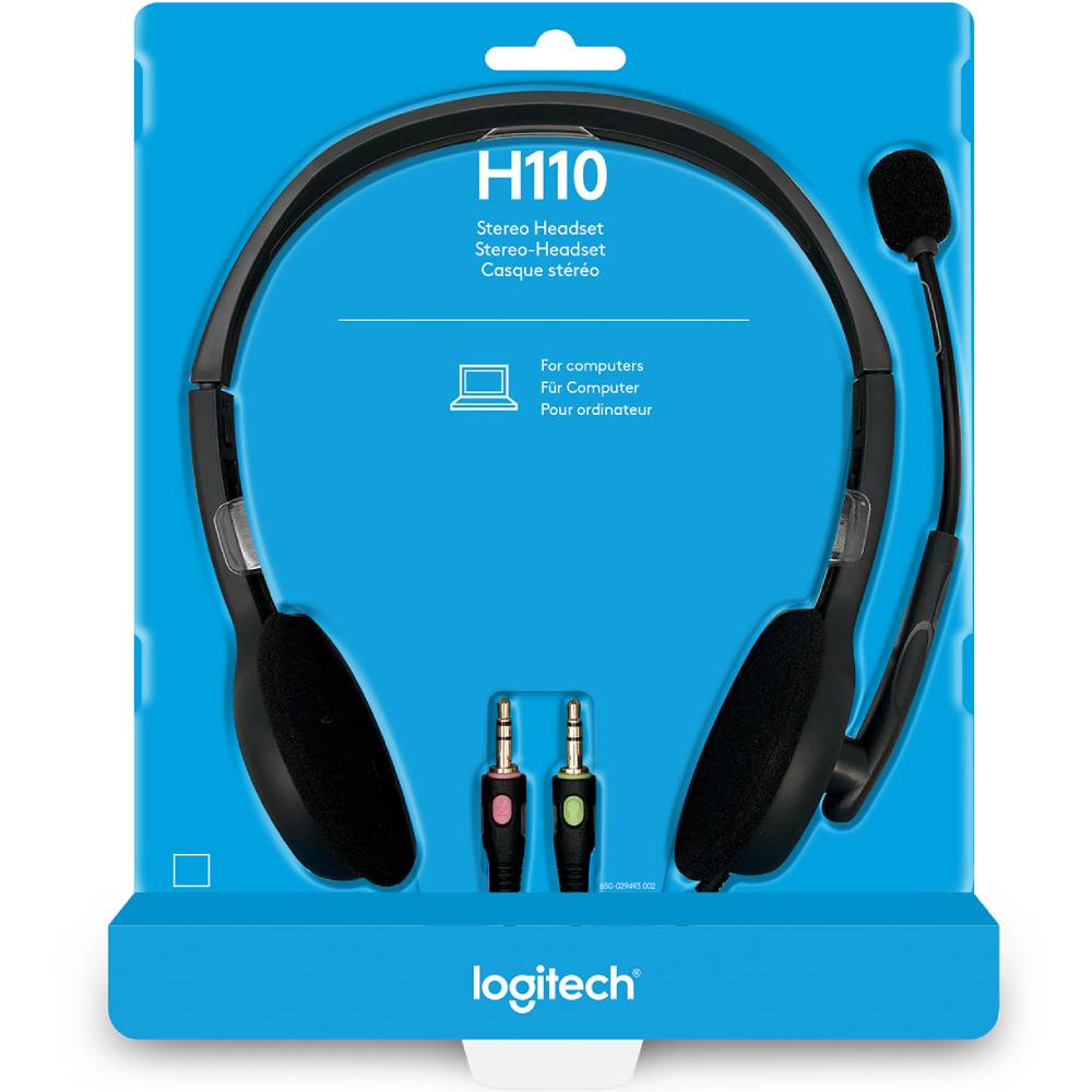 Замовити Гарнітура LOGITECH Stereo Headset H110